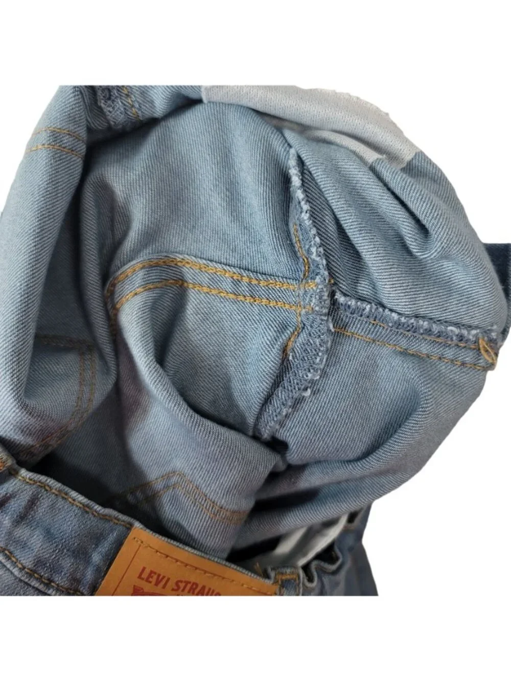 Levi's Girls 720 High Rise Super Skinny Distressed Jeans Blue 23
